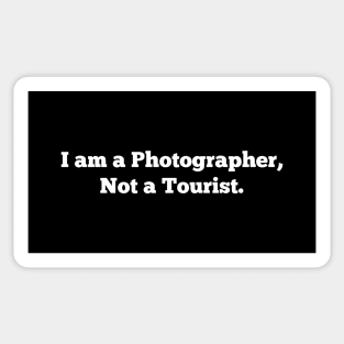 I am a photographer Sticker